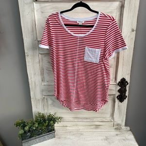 Tribal Striped Short Sleeve